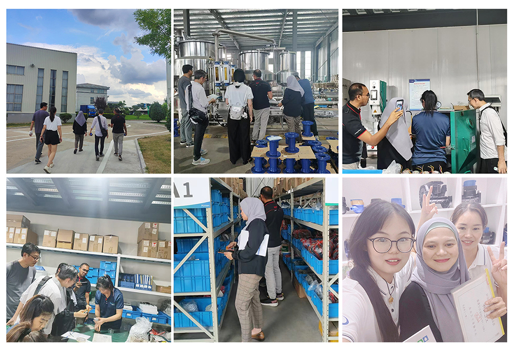 A Fruitful Visit: Pakistan and Malaysia Customers Tour WESDOM Water Meter Factory