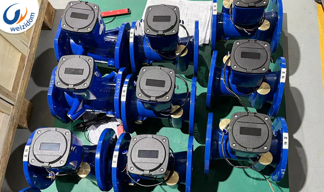 Ultrasonic flange water meter1