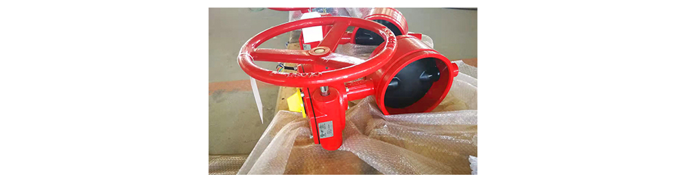 groove butterfly valve